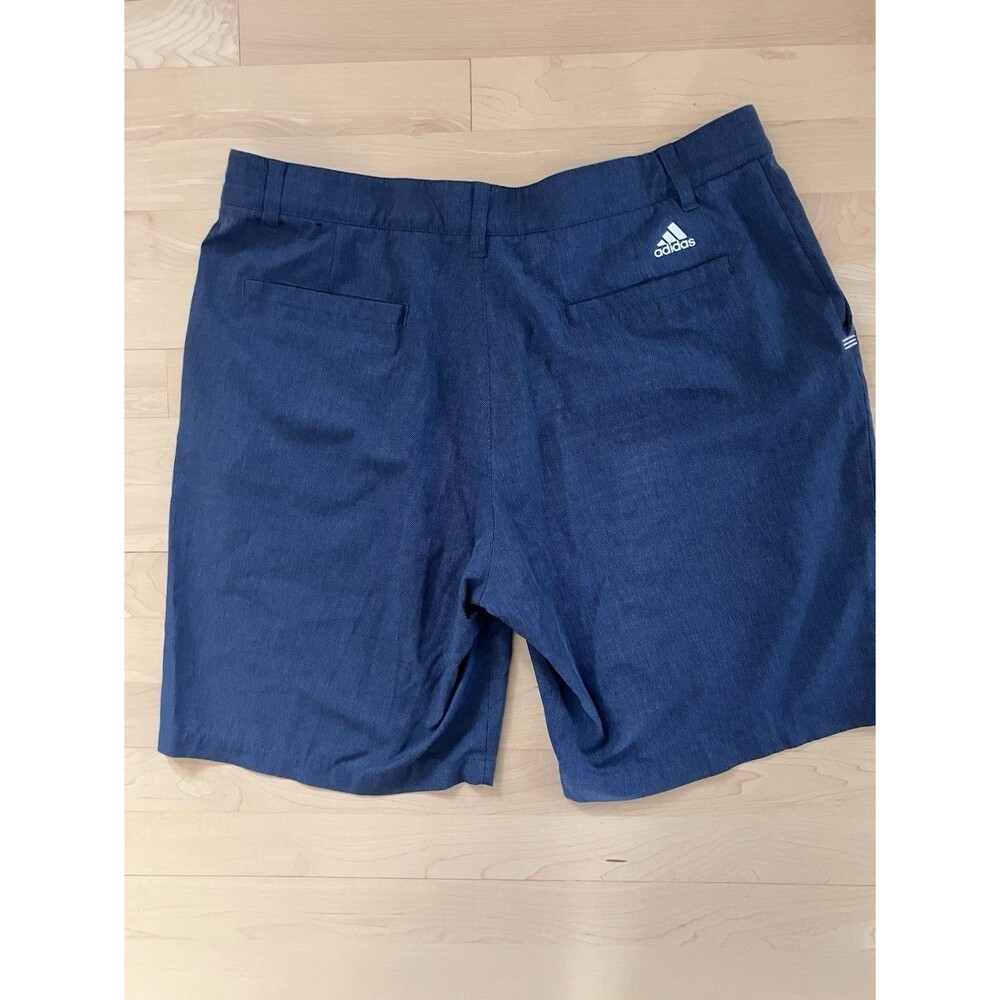 Adidas Golf Shorts Mens 36 Navy Performance Ultimate365 Flat Front